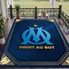 Soft Floor Carpet Olympique Lyonnais FC Pattern Area Rug Decorative Mat For Home Room Decoration