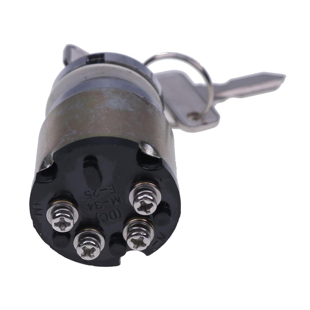 Ignition Switch With 2Keys 1012415 For Club Car Club Car DS Gas Cart 1983.5-1995