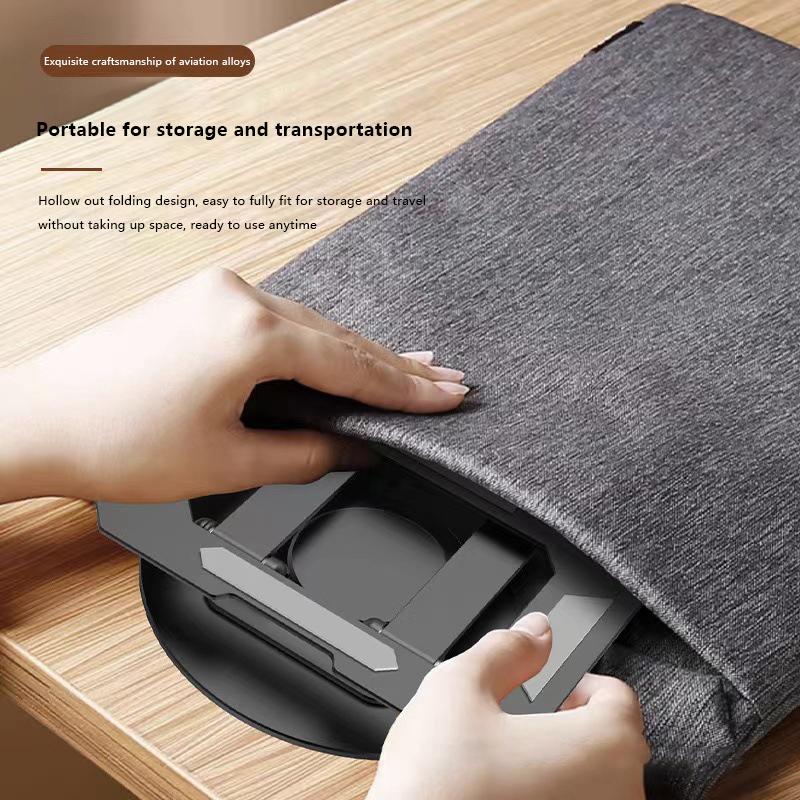 360° Rotatable Tablet Stand Adjustable Foldable Desktop Stand Holder Compatible For 4.7-12 Inch Ipad Pro/Air/Min Laptop Tablet