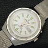 AUTOMATIC VINTAGE RICOH R31 JAPAN MENS WHITE COLOR DIAL WATCH A701933-5 R207-a701933