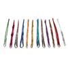 12 Colors Hair Tinsel Strand Glittering Shiny Sparkling Heat Resistant Hair Extensions Tinsel