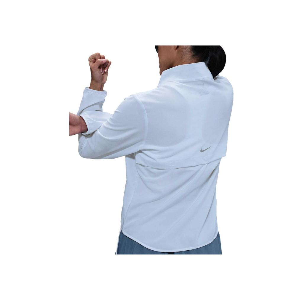 Nike Swoosh Skin-Friendly Fashion Versatile Simple Long Sleeve Jacket Women Jacket Blue HJ2229-423