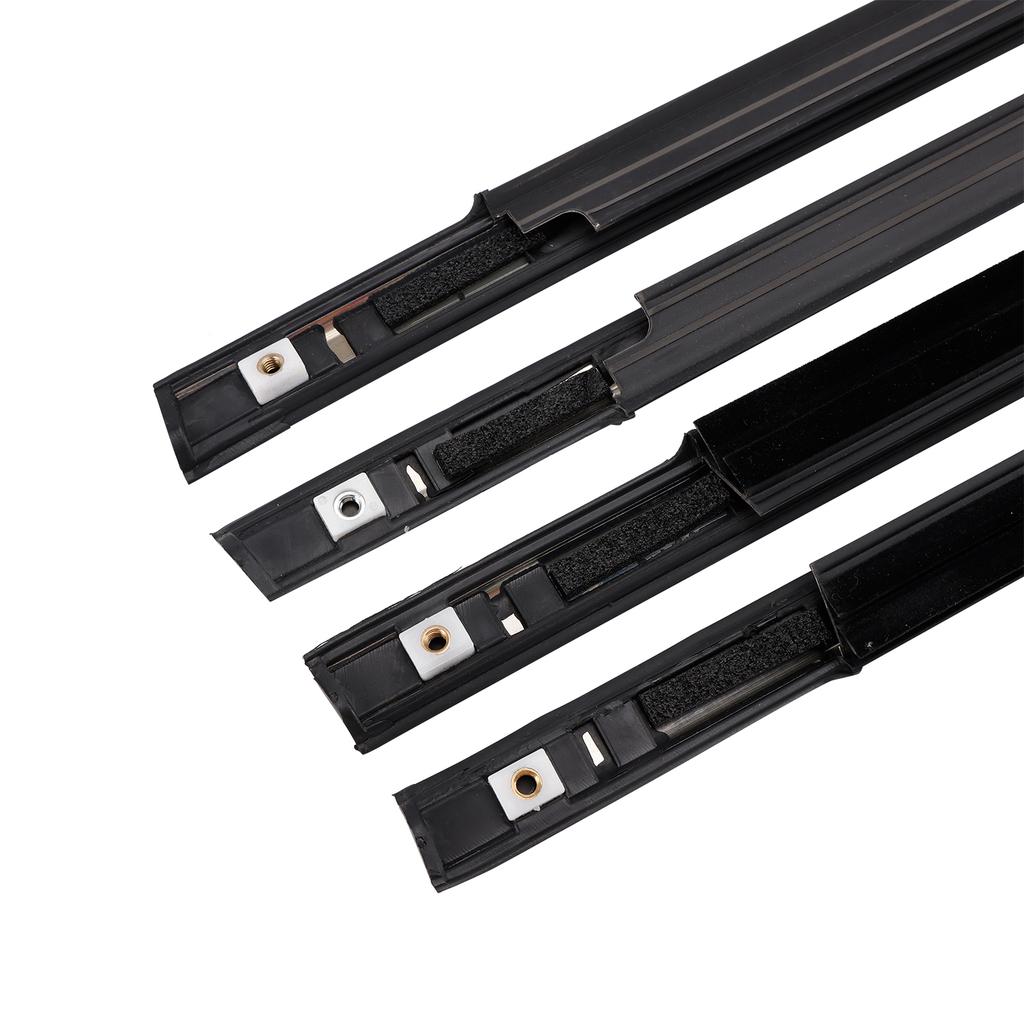 4 STÜCKE Türfenster Dichtungsleisten Formsatz Für Patrol Y61 GU