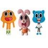 25 cm Miniko Cartone Animato Mondo Incredibile Gumball Darwin Anais Peluche Giocattoli Gatto Carino Coniglio Peluche Giocattolo Regalo di Compleanno Regali Per