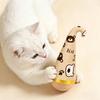 Interactive Tumbler Cat Toy Twisting Feather Cat Toy  for Cats to Entertain Themselves