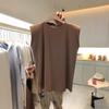 2025 Women's Summer Loose Round Neck Sleeveless Solid Color Vest Top