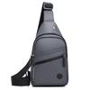 Sac de poitrine tendance pour homme, sac à main léger en tissu NYLON, sac à bandoulière élégant et décontracté pour homme