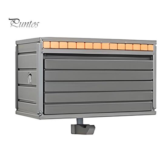 Bilgarasje Nøkkelholder med Åpnende Dør Veggmontert Nøkkelorganisator Dekorativ Nøkkelhenger for Hjeminngangsbruk Bilentusiast