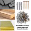 Self Tapping Screws Drilling Plug Wall Anchor Kit Fixing Expansion Drywall Steel Screw Fastener Woodworking Accessories with Box