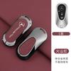 YDC4   Zinc Alloy+Leather Protector Shell For Mercedes Benz C E S Class GLC W206 W223 W214 E300 C260 C300 S450 S500 Car Key Case Cover