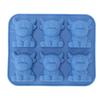 Ice Cube Mold 3D Highland Cow Soft Silicone Ice Cube Tray Fun Animal Mold for Dessert Craft Candle Soap