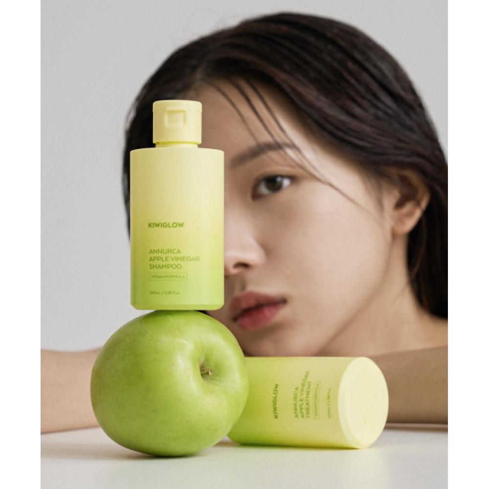 Kiwiglow Anuka Apple Vinegar Shampoo Treatment NONE