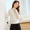 CARBAMMI Women's Cashmere Wool Blend Pullover Sweater
