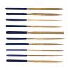 10pcs Titanium Alloy Coated Grinding Diamond Needle Files Set Repair Tools