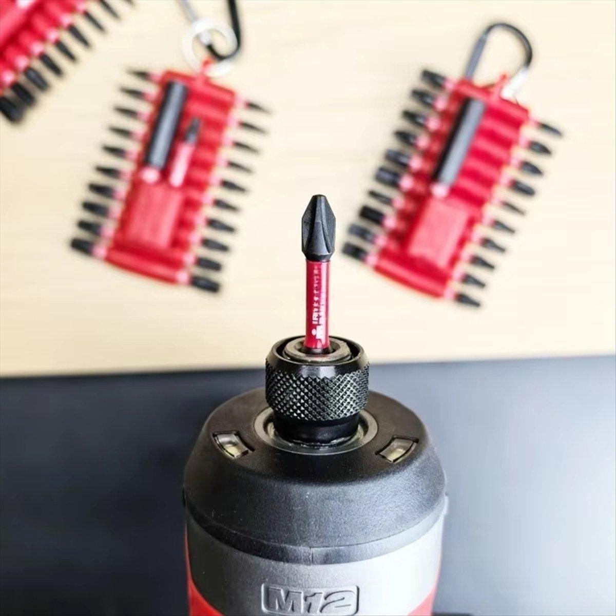 

BHBL 22Pcs Impact Screwdriver Bits Key Set Anti-Slip Multi Driver Potable Magnetic High Torque Bit Holder Drill Tool China Mainland