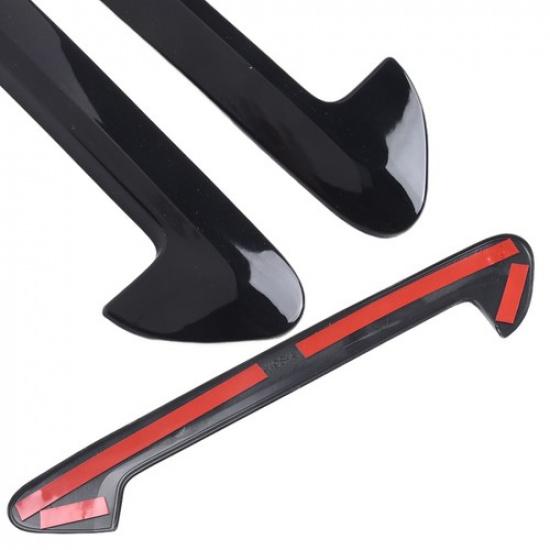 Glossy Black ABS Side Air Fender Vent Trim for X3 G01 X4 G02 Set of 2