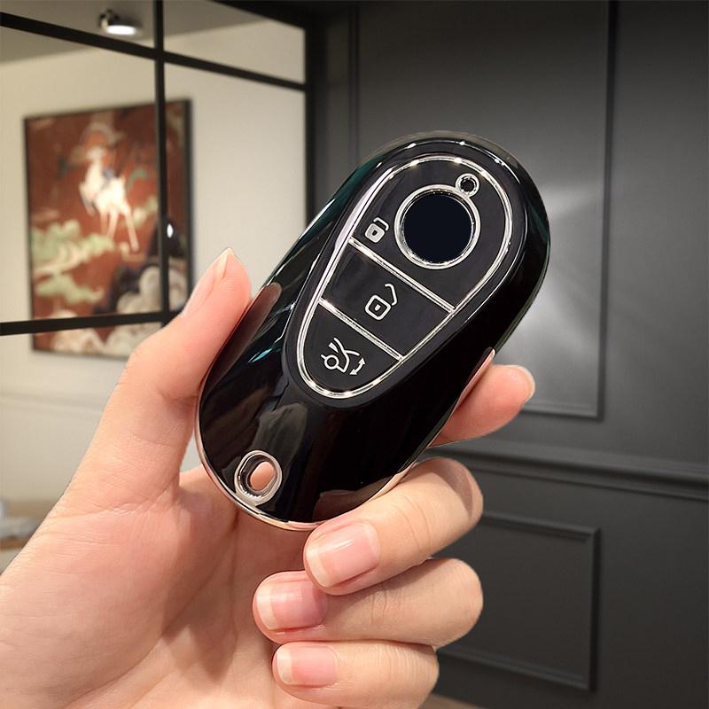 Auto Car Key Case Keyless Protector Tpu Shell Fob Protector For Mercedes Benz C300 S400 S450 S500 C S Class W206 W223 S350 C260