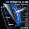 3Pcs Tempered Glass For iPhone 18 17 16 15 14 13 12 11 Pro Max Plus XR Oleophobic Coating Screen Protector Protective Glass Film2