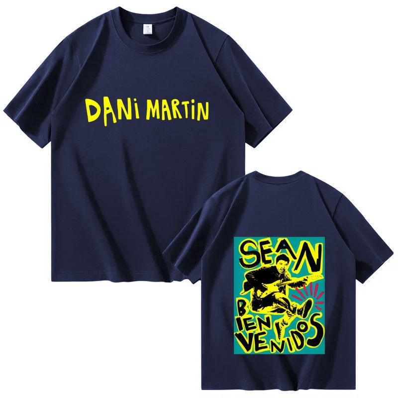 Singer Dani Martin Punk Graphics Print Harajuku TShirts Mens Women Cozy Short Sleeve T Shirts Aesthetic Tide Streetwear Tshirt