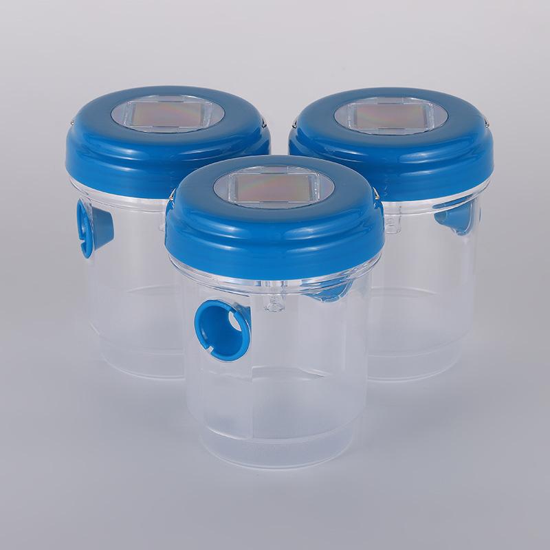 Clear Plastic Outdoor Insect Trap with Lid Fruit Fly Wasp Catcher Transparent Reusable Pest Control Tool for Home Garden Yard