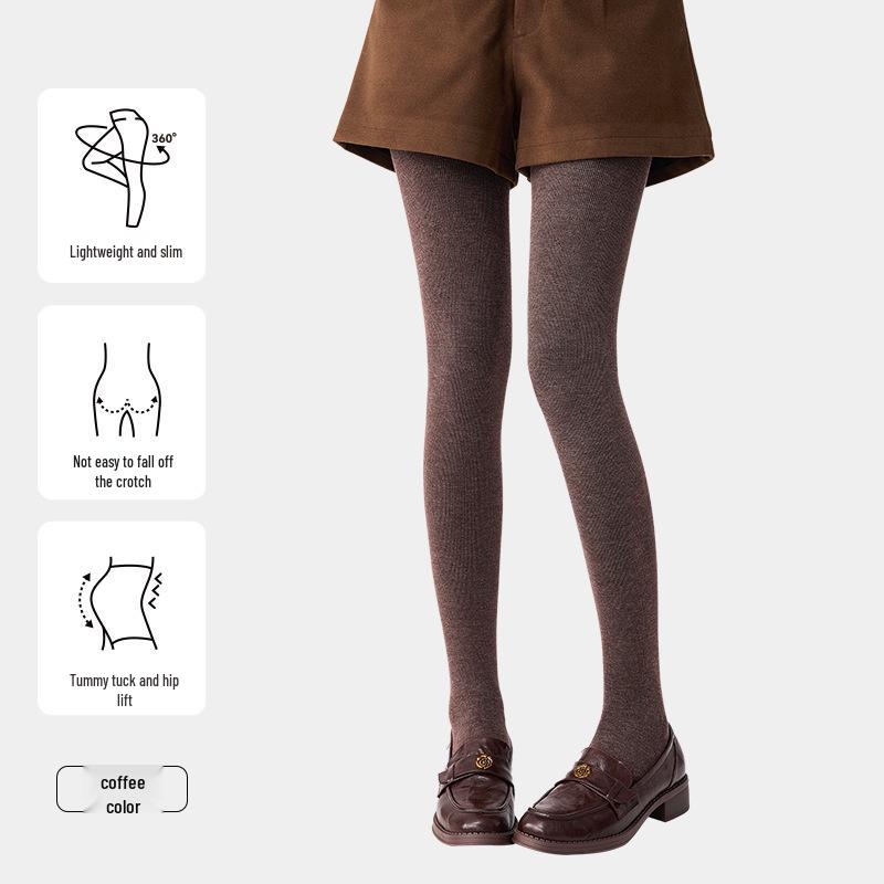 "Women's Thickened Velvet Leggings: Slimming, Warm, Cold-Resistant Pantyhose for Autumn and Winter"