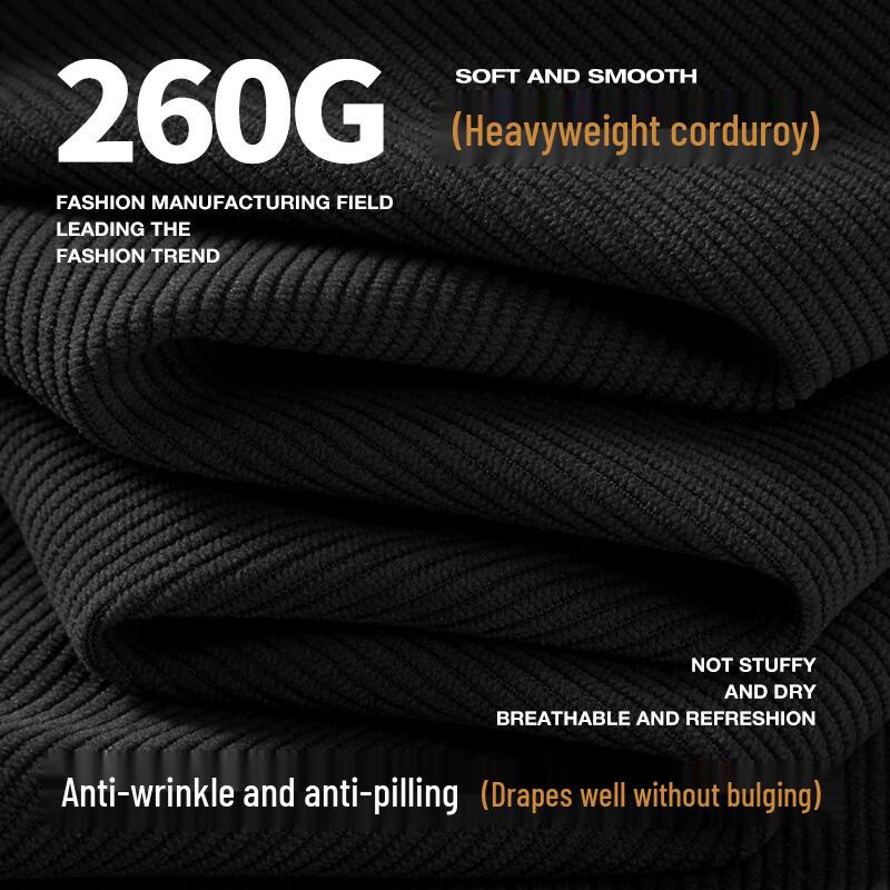 Mark Fairwhale Men's Soft Corduroy Straight-leg Casual Pants