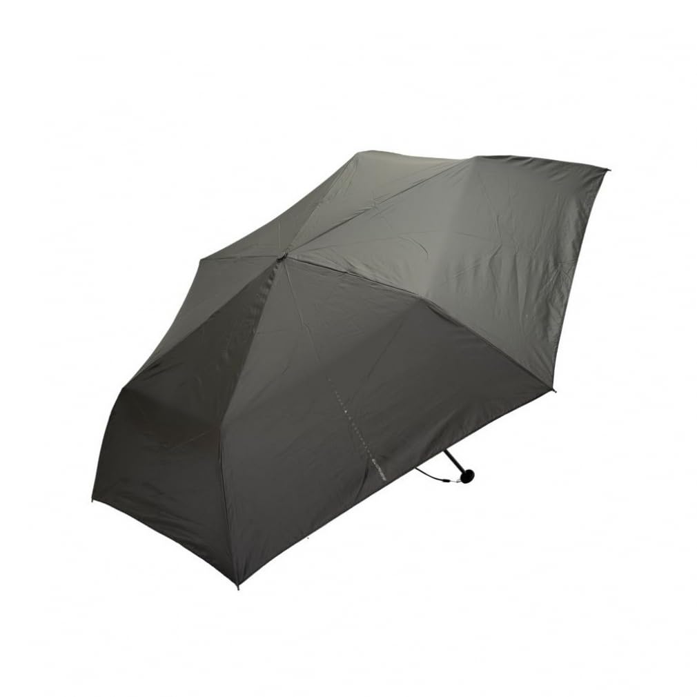 Evernew Airy Wide 2025 EBYR773 for Trekking and Rain Umbrella, Model, 010, Black,
