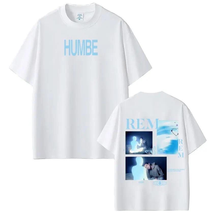 Singer Humbe Dueno Del Cielo 2026 World Tour Tshirts Fashion Hip Hop Tshirts Unisex Women Oversized Loose Short Sleeve T Shirt