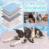 Dog Ice Silk Mat Summer Pet Mat Sleeping Mat  Lce Mat