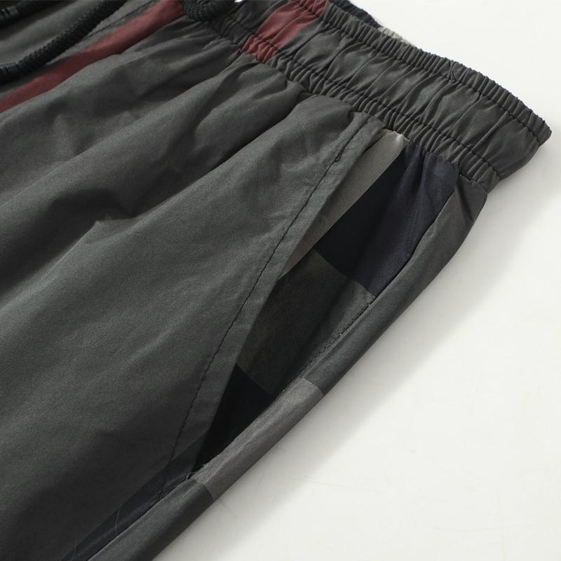 Pantalones cortos casuales de verano de talla grande para hombre, ropa vintage, pantalones cortos de verano con cintura elástica