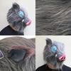 Eco-friendly Demon Slayer Kimetsu No Yaiba Hashibira Inosuke Pig Cosplay Mask Perfect For Halloween Celebrations