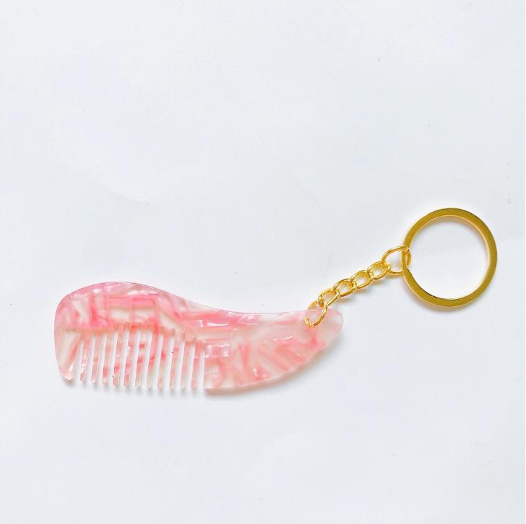 Xingyi Niedlicher Mode Antistatischer Mini Schlüsselanhänger Kamm