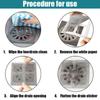 50/30/20/10 Pcs Disposable Hair Drain Stickers New Drain Mesh Strainer for Bathroom Laundry Bathtub Kitchen