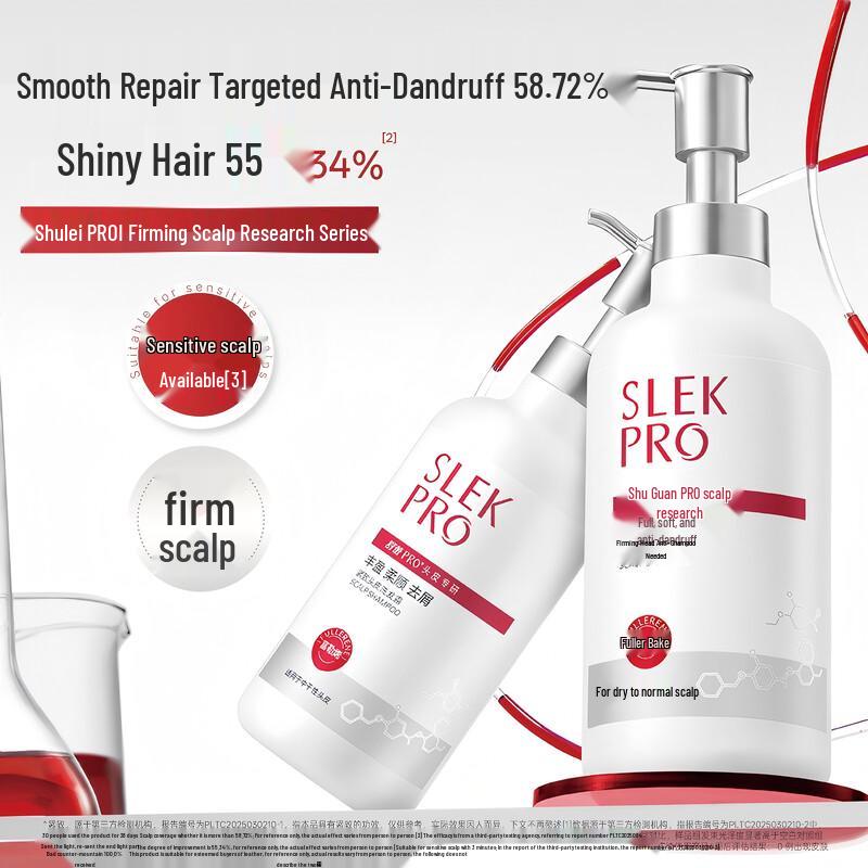 SLEK PRO Firming Scalp Anti-Dandruff Shampoo