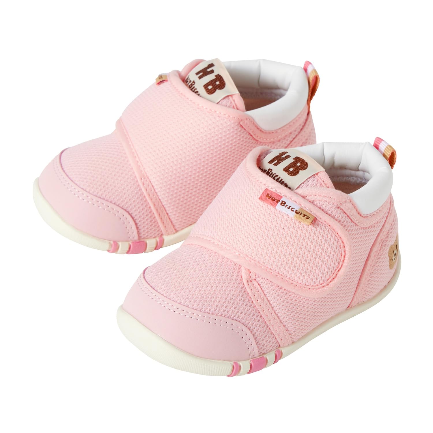 

HOT First Baby Shoes Boys Girls Baby Kids Clothing Pink [MIKIHOUSE BISCUITS] Детская 11,5 см 70-9324-140 розовый