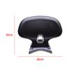 Modified Motorcycle PCX125 PCX150 PCX160 Rear Backrest Black Seat Sissy Bar Passenger Leather Pad Carrier for PCX 2021-2025