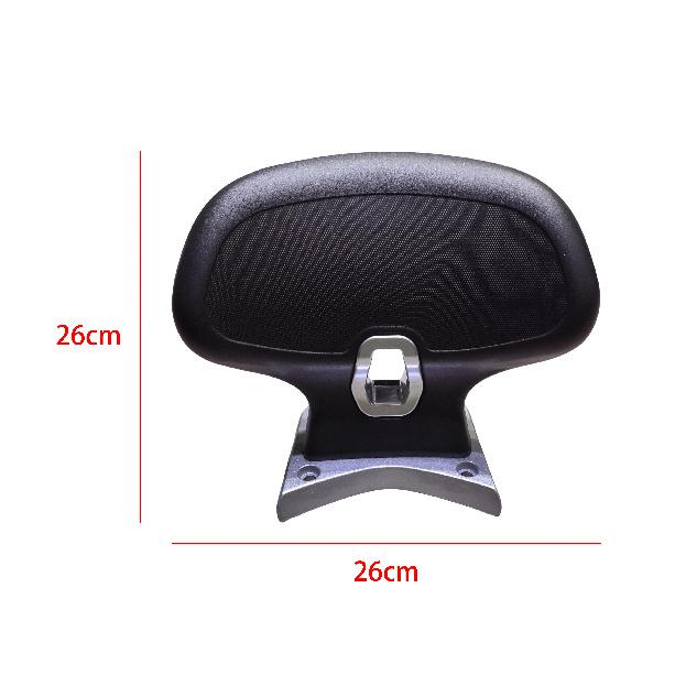 Modified Motorcycle PCX125 PCX150 PCX160 Rear Backrest Black Seat Sissy Bar Passenger Leather Pad Carrier for PCX 2021-2025