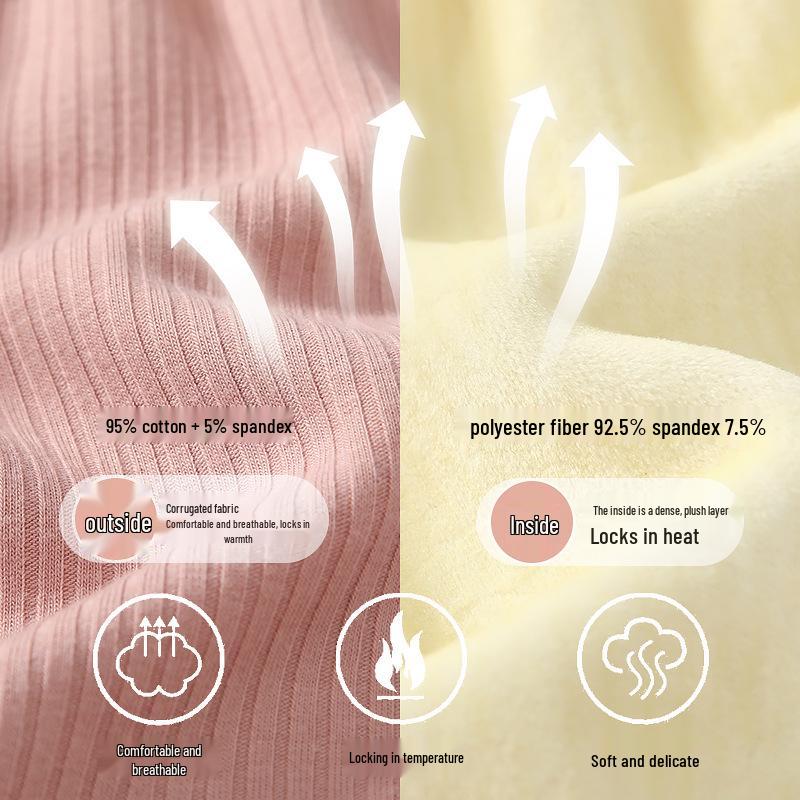 2025 Herbst/Winter Cartoon Fleecehosen für Kleinkinder (0-3 Jahre) - Unisex Lange Hosen