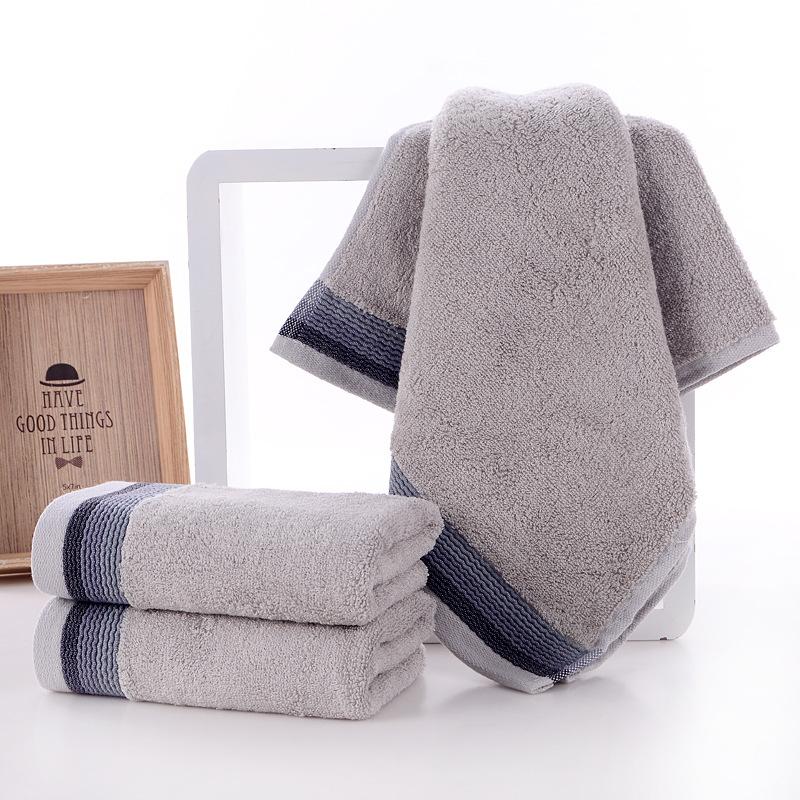 

Рушник з бамбукового волокна для очищення обличчя дорослих і домашнього використання, чистий бамбук, що вбирає воду, рушник для обличчя для дітей 75*35cm світло-сірого кольору