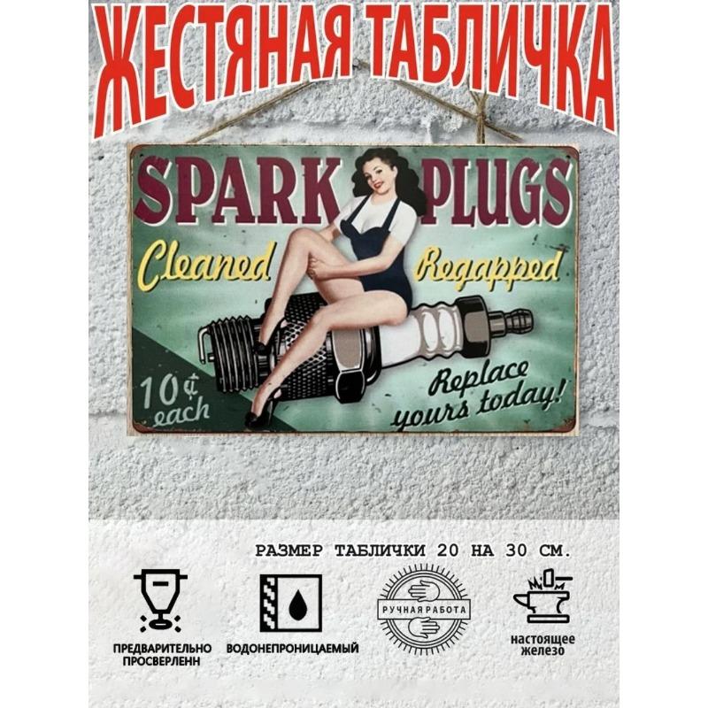 Pin-Up Girl Metal Sign, Retro Wall Art Decor