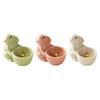 Cute Rabbit Incense Holder New Year Gift Ceramic Aroma Ornaments Incense Burner for Yoga Cabinet Living Room SPA Tea Table