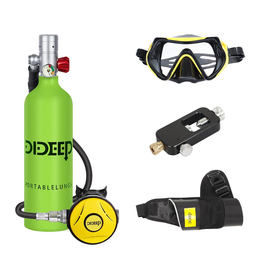 DIDEEP X4000Pro 1L Portable Underwater Diving Oxygen Cylinder