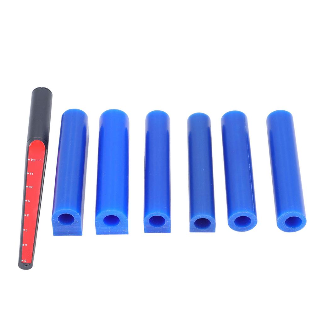 6Pcs Carving Wax Ring Tube Hard Casting Making Molding Material Kit with 1 Cutter