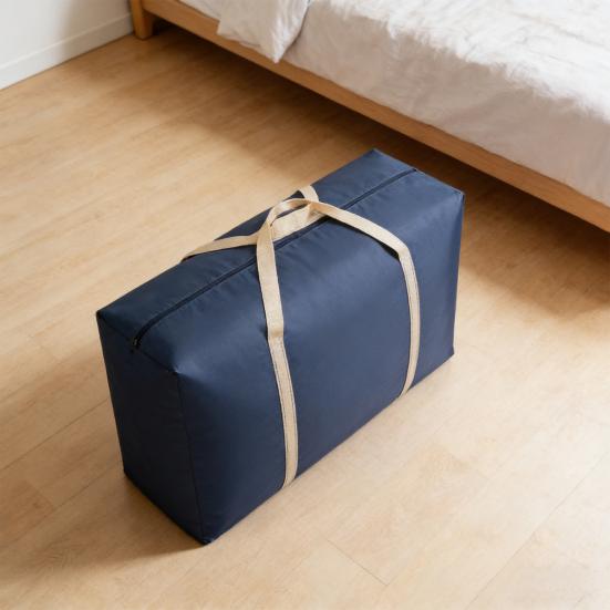 Duża Torba do Przechowywania z Gładkimi Podwójnymi Zamkami Wzmocnionymi Uchwytami Wodoodporna Włóknina Wielofunkcyjny Organizer do Przechowywania