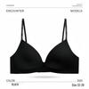 Seamless French Deep V Triangle Cup Bra for Small Bust – Lifting, Anti-Sagging, Comfortable, Wire-Free