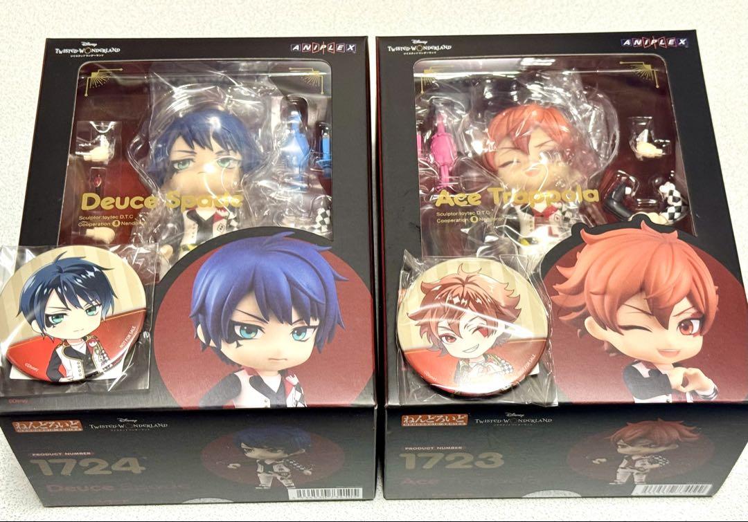 

[USED] Twisted Wonderland Twist Ace Deuce Nendoroid with Bonus