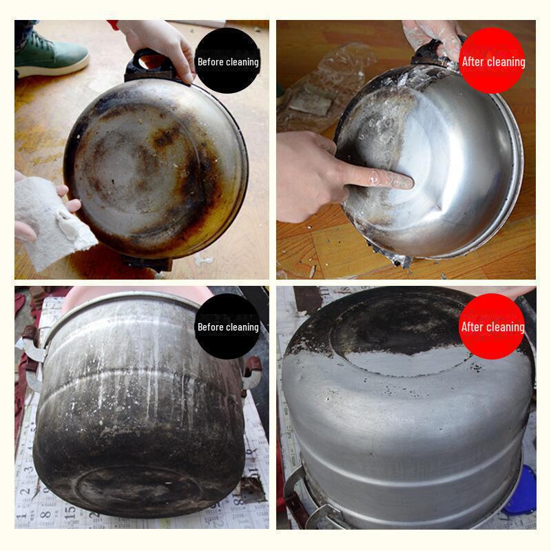 Stainless Steel Cleaner Paste for Kitchen Pot Black Scale Removal