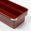 Dalton OBLONG TRAY Steel Cutlery Brick Tray, Brown, 125-391