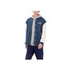 Puma VARSITY TRACK Retro Casual Letter Single-Breasted Long-Sleeve Varsity Jacket Men's Midnight Blue
