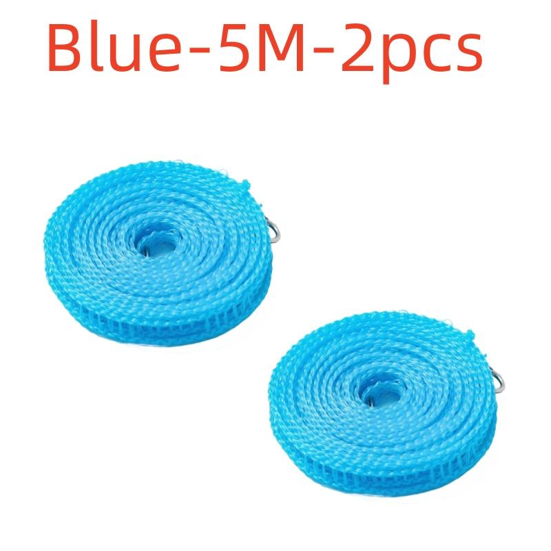 Outdoor Clothesline Nylon Non-Slip Laundry Line Rope Travel Business Windproof Clothes Cord 3/5/10 Meter Long